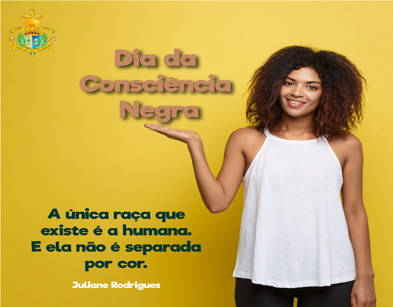 A única raça que existe é a humana. E ela não é separada por cor.