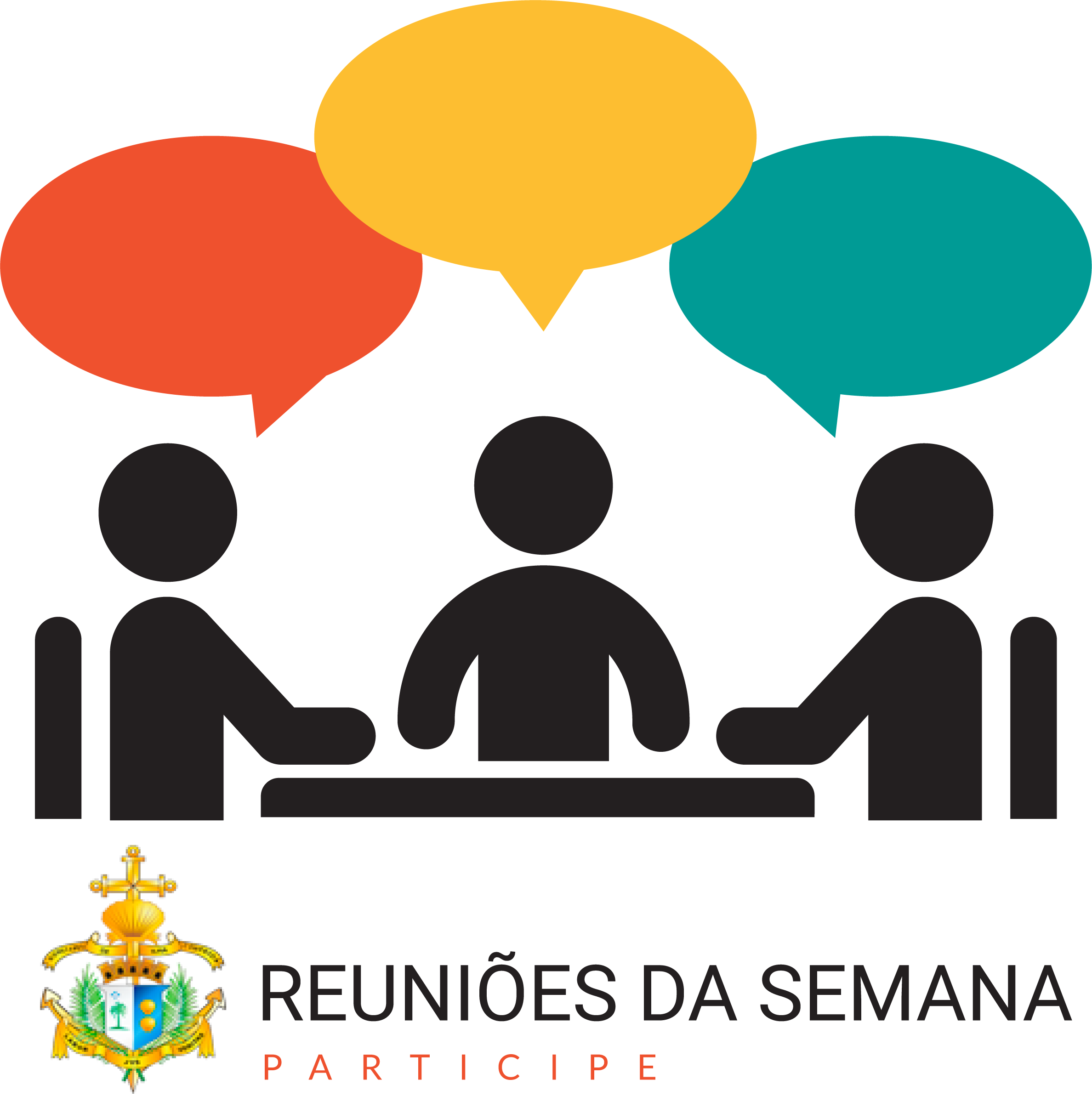 REUNIÕES DA SEMANA - PARTICIPE! (ATUALIZADA)